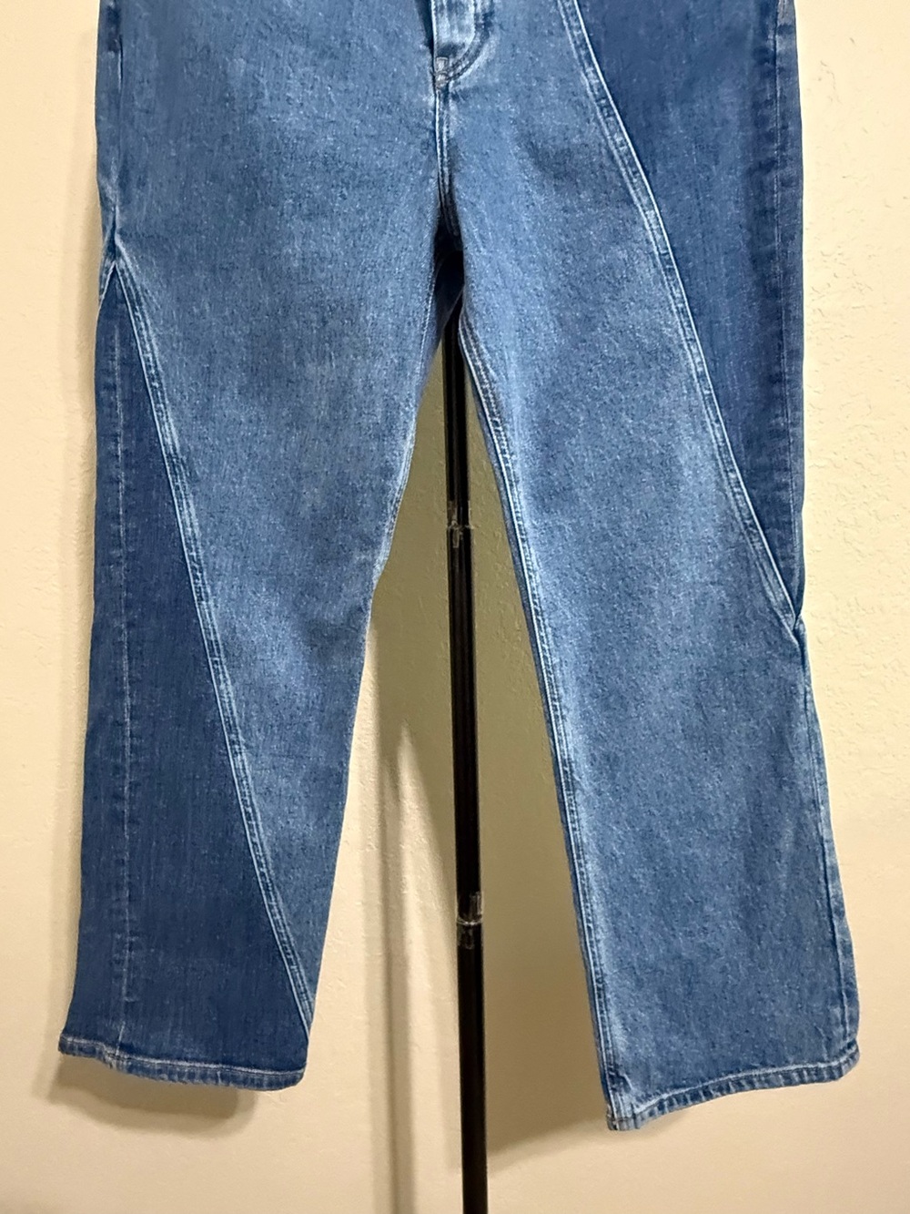 Pilcro Anthropologie Vintage High Rise Straight Leg Jeans Size 31 NWT - Picture 8 of 15